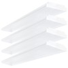 ANTLUX 4FT LED Wraparound 40W Shop Lights for Garage, 4400lm,