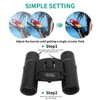 8x21 Binoculars 131m/1000m Compact Lightweight Mini Binoculars for Adults Kids