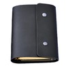 Travel Journal - Leather Journal Travelers Notebook,Portable Compact Notepad with