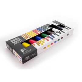 Liquitex BASICS 8 Tube Acrylic Paint Set, 75ml