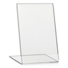 DIN A6 advertising stand / L-stand in portrait format /