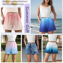 Womens Athletic Shorts 2024 Comfy Summer Drawstring High Waist Trendy Casual Running Shorts with Pocket 3XL