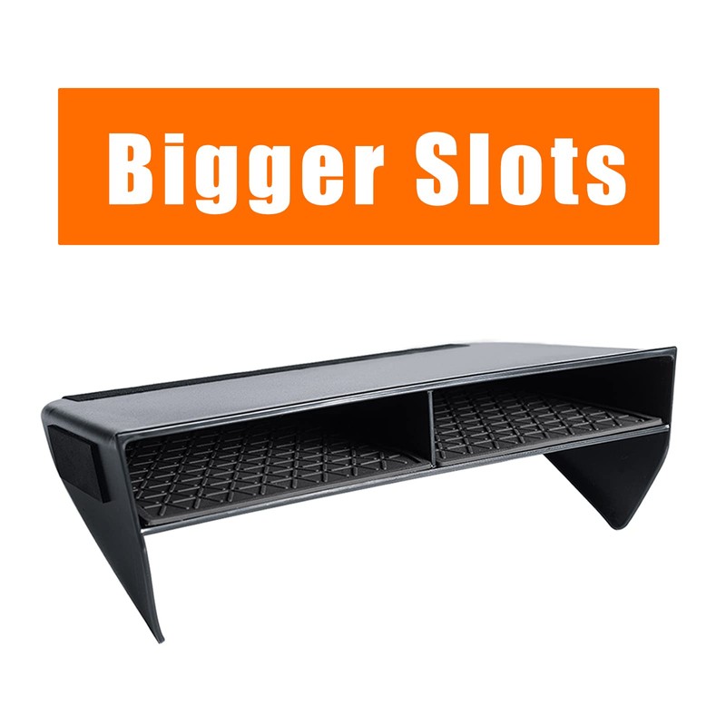 JDMCAR Bigger Slots Center Console Organizer Compatible with Toyota RAV4