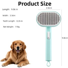 Cat Brush for Shedding, Dog Hair Deshedding Brush,Pet Grooming Tool, Suitable for Dog and Cat, Easy to Removes Loose Fur