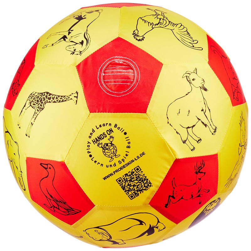 Prodesign Hands On Educational Play Ball 'Animals' 3D