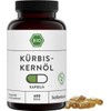 Organic Pumpkin Seed Oil Capsules, Pack of 400 Vegetable Capsules,