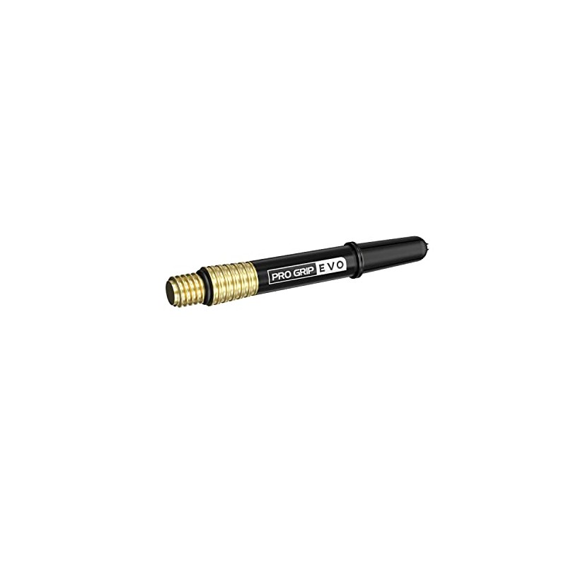 Target Darts Gold Pro Grip Evo Aluminium Dart Shafts Short