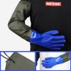 [TTETNLY] Rubber Gloves, 27.6 inches (70 cm), Long Gloves, Long
