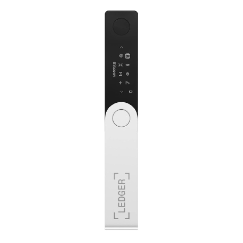 Ledger Nano X (Onyx Black) Crypto Hardware Wallet - Bluetooth