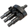 Kerry 3-Way Distributor for Water Features Adjustable Distributor Water Hose