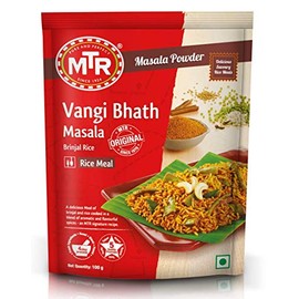 MTR Vangi Bhath Masala Brinjal Rice 100g-3.53Oz 100% Natural No Preservatives