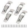 WMYCONGCONG 4 Pack 304 Stainless Steel Spring Loaded Toggle Latch