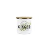 Purely Home Ginger Green Herbs Storage Canister - White And