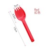 13cm Plastic Food Spork Disposable Forks & Spoons 2 in