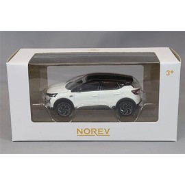 Renault Captur Esprit Alpine 2024 Mother of Pearl White and Black 1:64