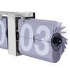 MhdunueSK Flipping Out Wall and Tabletop Flip Clock,Retro Automatic Page