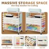 LUCKUP Organization and Storage Craft Table for Cricut Machines, Rolling