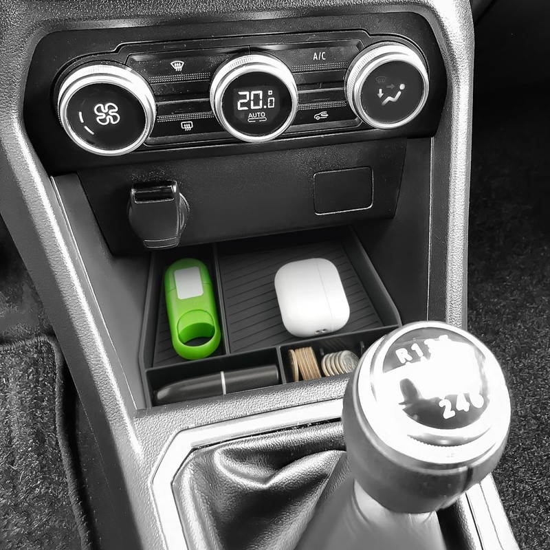 Coleya Centre Console Storage Box Compatible with Dacia Sandero 3