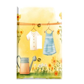 Garden Laundry Room Decorative Switch Plate Cover for Home Décor Switchplate