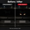 Solar Devil Eyes LED Car Window Light, Wireless No Drill