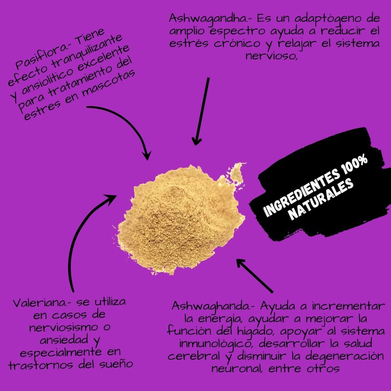 Mezcla Relajante Natural para Perros