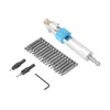 20Pcs/Set Countersink Drill Bit High Speed Steel Screwdriver Bits Screw