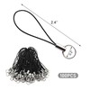 Medsuo 100pcs Replacement Straps with Split Ring, Cell Phone Charm