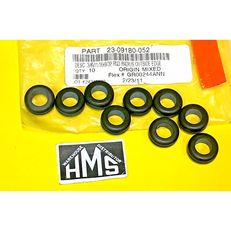 Freightliner 23-09180-052 FREIGHTLINER GROMMET - MOLDED, PLAIN, BORE, 3/8 INCH