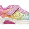 Geox Girls' J Fadinlight Girl C Trainers, Pink multi-coloured, 34