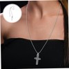 Ipetboom Cremation Necklace for Ashes Openable Glass Vial Pendant Chain