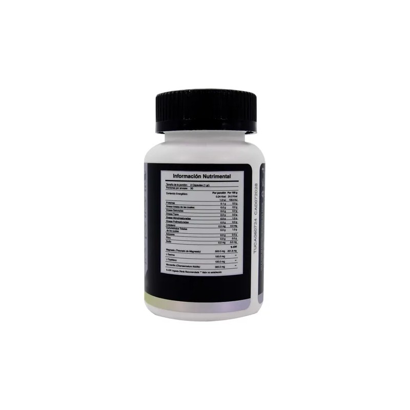 Suplemento Nutricional Treonato Magnesio Sin Sabor Armor For Health 60