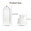 360° Rotating Makeup Brush Holder with Lid - Dustproof &