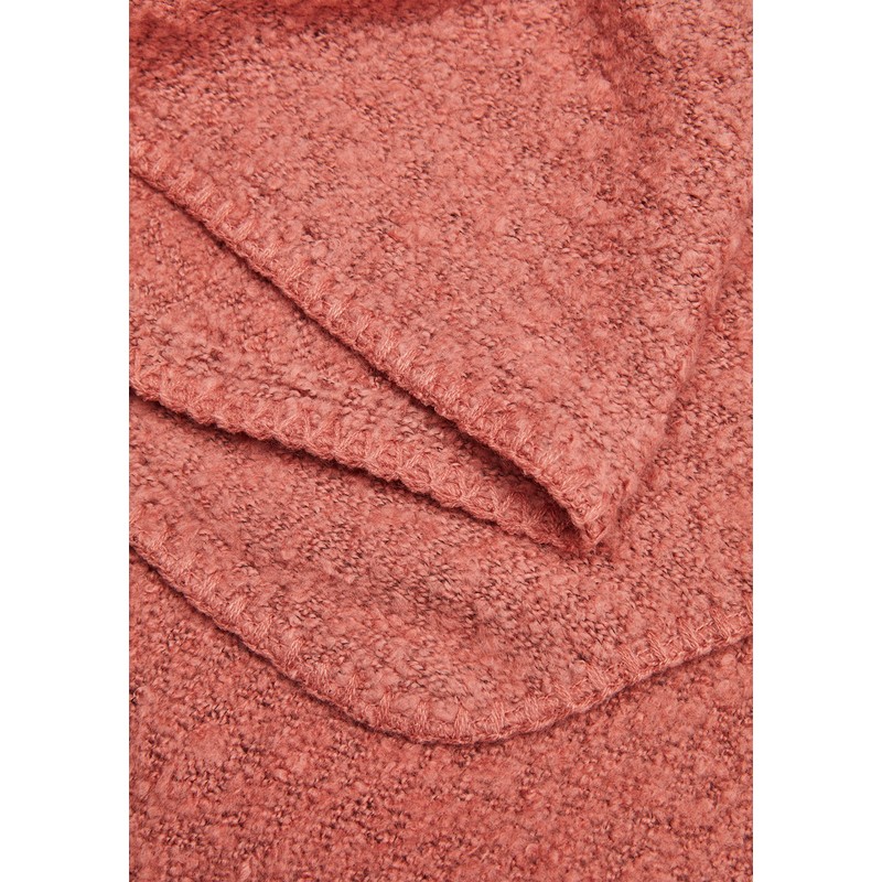 s.Oliver Women's Scarf, Light Orange Knit