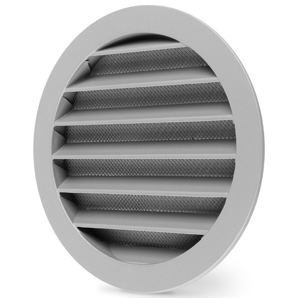 calimaero WSGG 150mm Louvre Air Vent Cover, Robust Cast Aluminum,