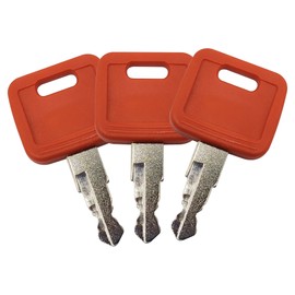 RE183935 RE71557 Ignition Keys Replacement for John Deere Farm Tractors 2038R 2032R 5320 3120 3320 3720 4210 4320 4510 4710 5045E 5103 5203 7130 7230 8330 7810 9510 (3 Pack)