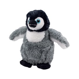 EcoBuddiez - Baby Emperor Penguin from Deluxebase. Small 15cm Soft Plush Animals Made from Recycled Plastic Bottles. Eco-Friendly Cuddly Gift for Kids and Cute Stuffed Animal Toy for Toddlers.