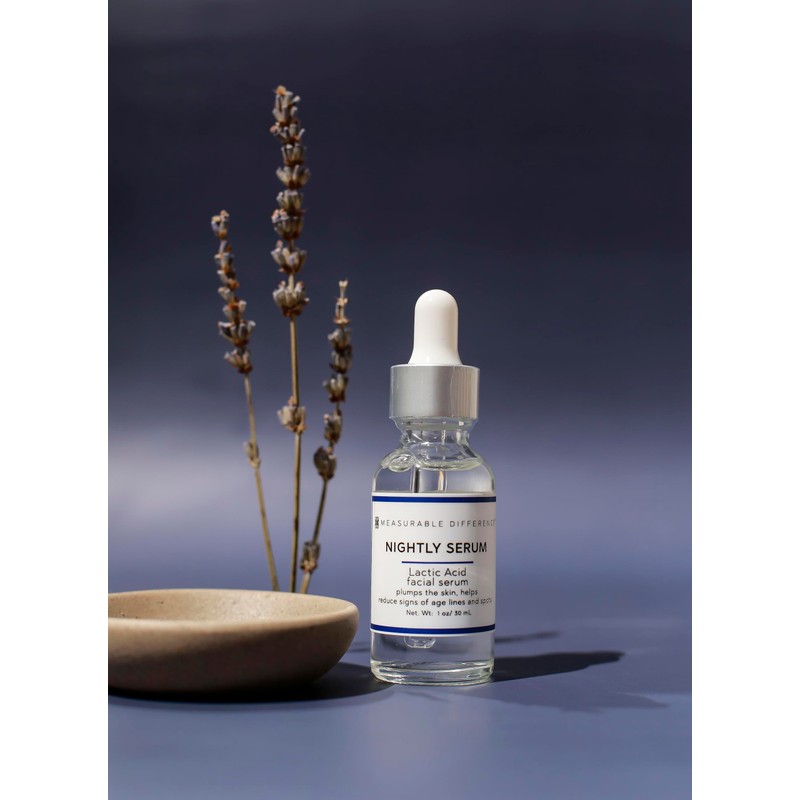 Measurable Difference Nightly Serum - Revitalize Your Skin Overnight for