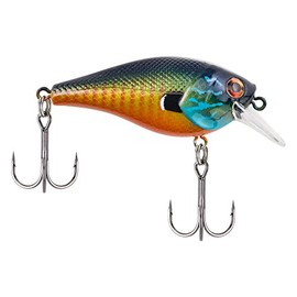 Berkley SquareBull Fishing Lure, Gilly, 5/8 oz, 2 3/4in | 7cm Crankbaits, Floating Bait Features Maximum Flash and Tail Wag for Erratic Hunting Action