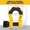 DEWALT DXBC8000-2KIT Black/Yellow 3/4" Bow Shackle with 7/8" Pin (10,400