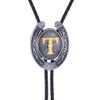 GelConnie Bolo Tie Letter T, Bolero Ties Mens Western Bolo