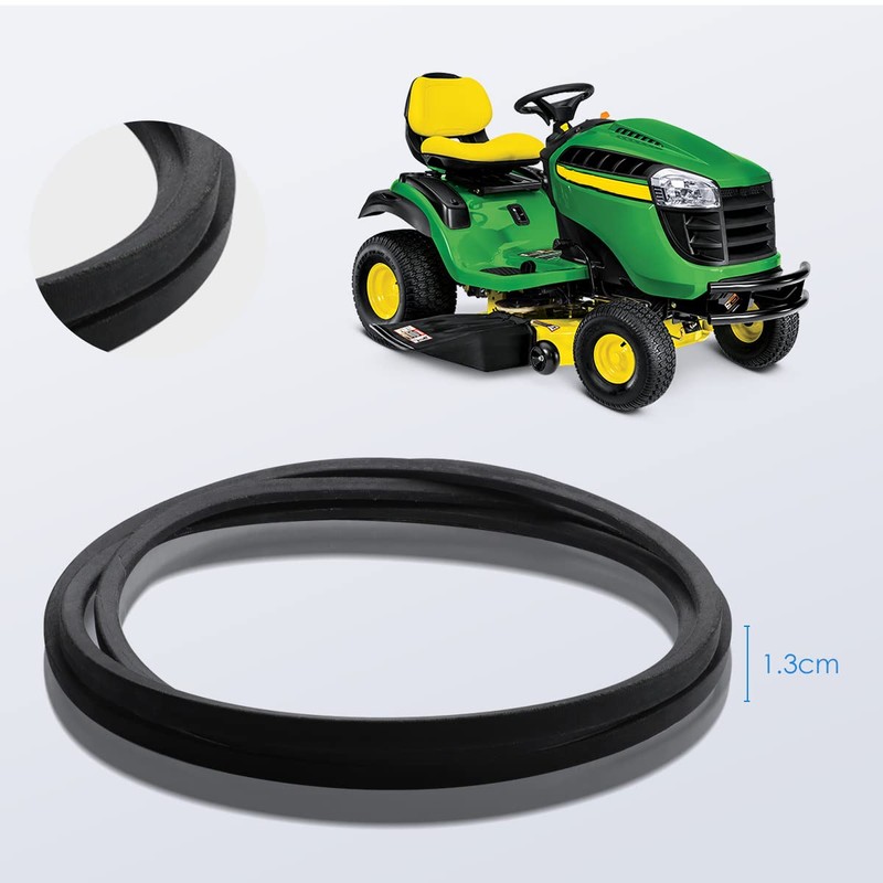 GX20072 Lawnmower Deck Replacement Rubber Belt Fits John Deere LA105