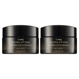 Missha Time Revolution Immortal Youth Cream 2X, 50ml, 2 pcs / 미샤 타임 레볼루션 이모탈 유스 크림 2X, 50ml, 2개
