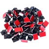 SAISN Adhesive Clips Strong Wire Holders 100 Pack Self-Adhesive Wire