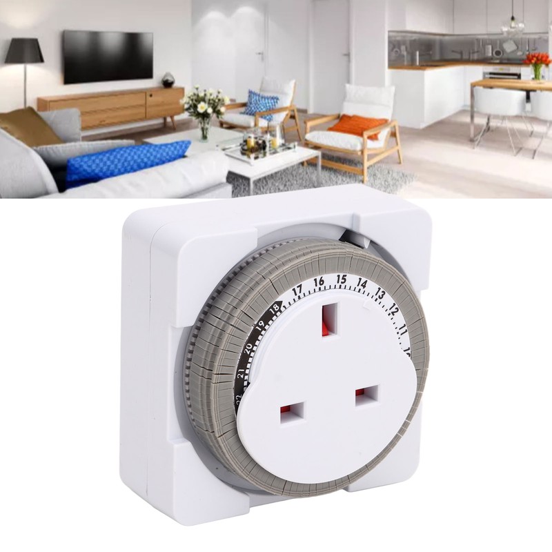 24 Hour Timer Switch Professional Smart Overcharge Protection Cycle Timing