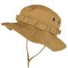 Armycrew Ripstop Tear Resistant Cotton Jungle Boonie Cap with Chin