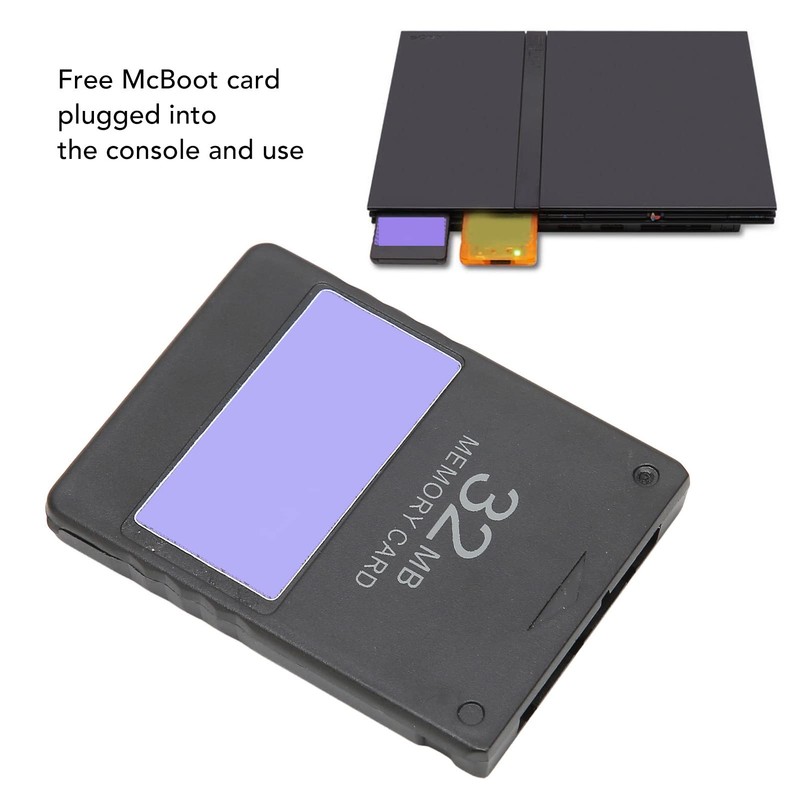 FMCB Memory Card McBoot 32MB for Slim Game Console, MX4SIO