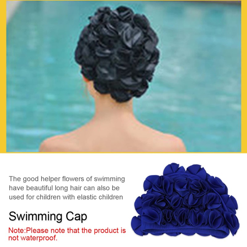 Swimming Cap for Women, Haofy Retro Vintage Style Swimming Cap