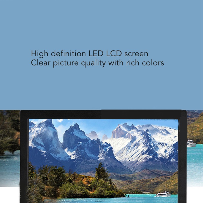 8 Inch Digital Photo Frame 1280x800 HD IPS Display Support