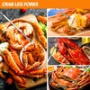 Seafood Crab Crackers and Tools, 21 Pcs Crab Leg Crackers