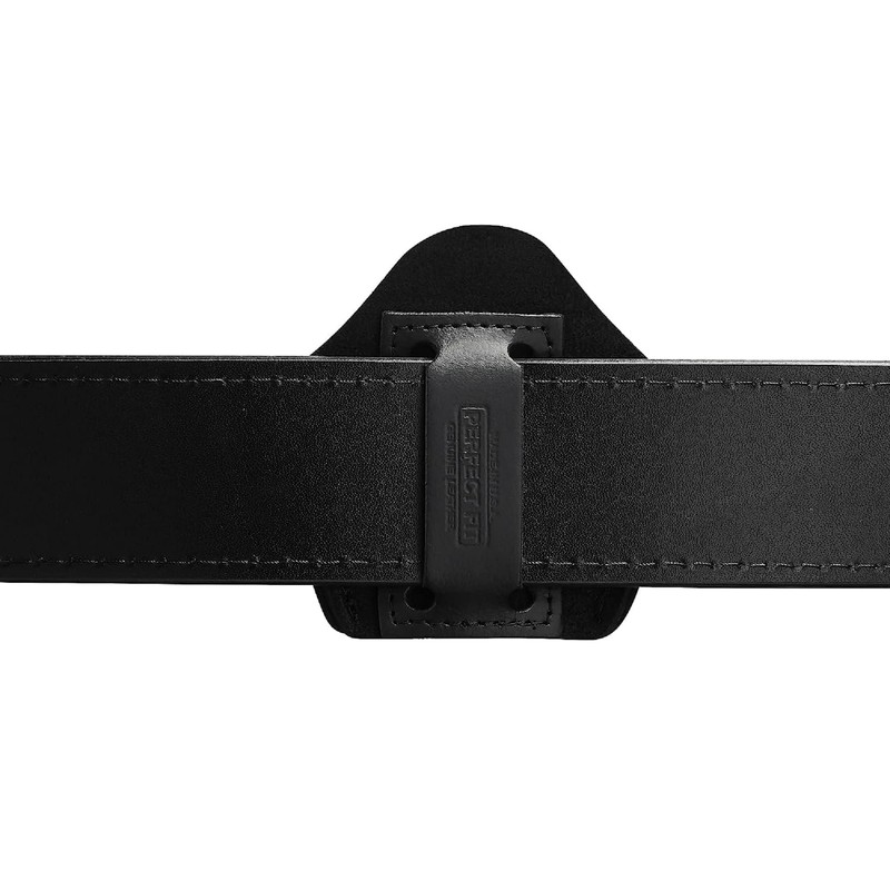 Shield Wallets Open Top Handcuff Case Black Leather Handcuff Case